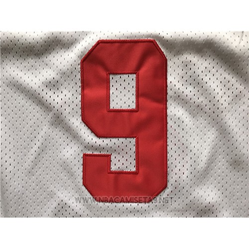 Camiseta Pelicula Hillman College Dwayne Wayne NO 9 Blanco